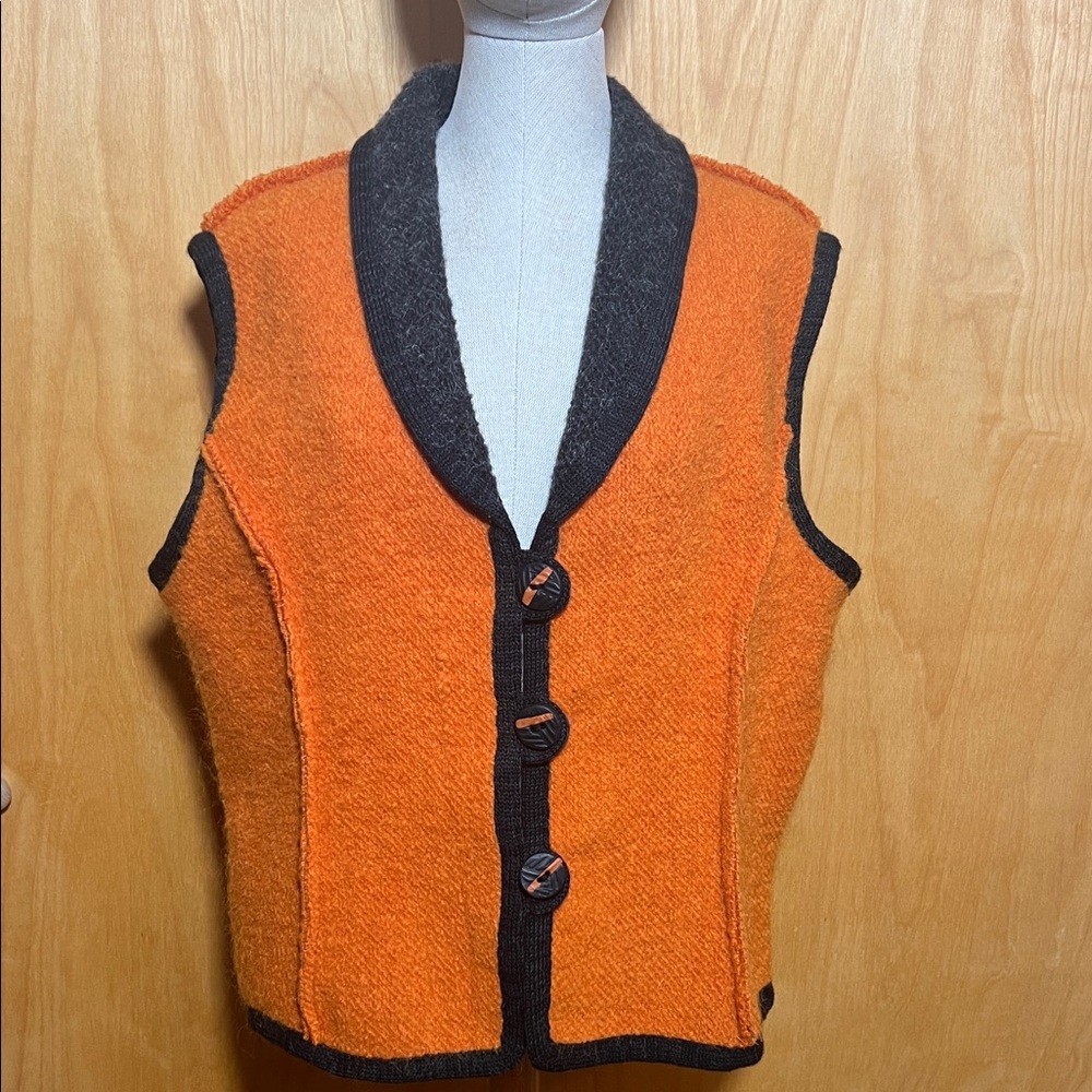 Hand knit Vest - Picture 7 of 13